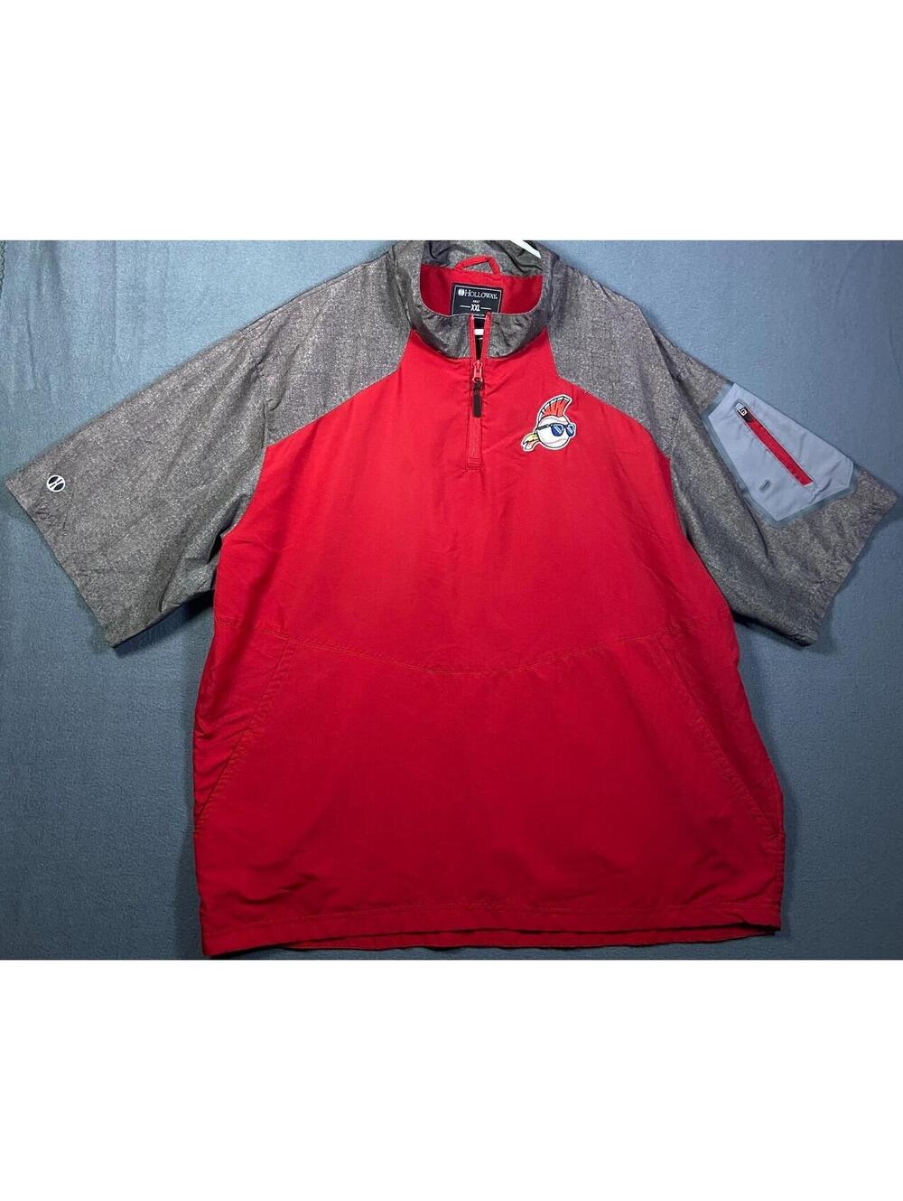 Major League Movie Baseball Batting Shirt Men's Size XXL Holloway Wind Shirt EUC